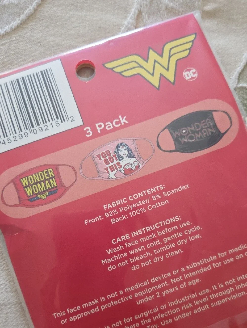 🌟9 Kids Wonder Woman Masks